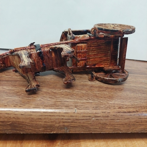 Vintage Philippines Handmade Passenger Transport Cart - Picture 5 of 9